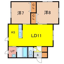 ぱれっと旭町の物件間取画像